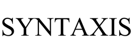 SYNTAXIS trademark