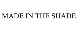 MADE IN THE SHADE trademark