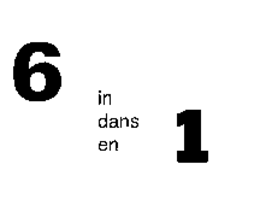 6 IN DANS EN 1 trademark
