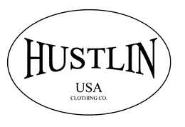 HUSTLIN USA CLOTHING CO. trademark