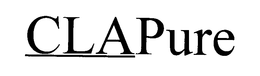 CLAPURE trademark