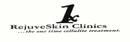 1X REJUVESKIN CLINICS ...THE ONE TIME CELLULITE TREATMENT. trademark