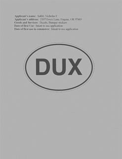 DUX trademark