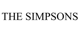 THE SIMPSONS trademark