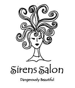 SIRENS SALON DANGEROUSLY BEAUTIFUL trademark