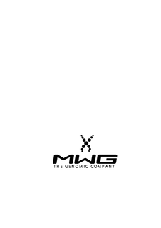 MWG THE GENOMIC COMPANY trademark
