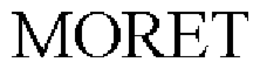 MORET trademark