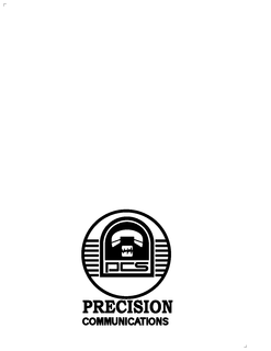 PCS PRECISION COMMUNICATIONS trademark