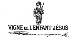 VIGNE DE L'ENFANT JÉSUS trademark