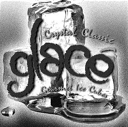 GLACE CRYSTAL CLASSIC GOURMET ICE CUBES trademark