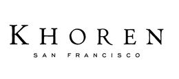 KHOREN SAN FRANCISCO trademark