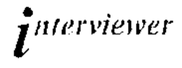 INTERVIEWER trademark