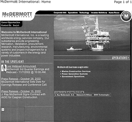 MCDERMOTT M trademark