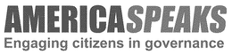 AMERICASPEAKS ENGAGING CITIZENS IN GOVERNANCE trademark