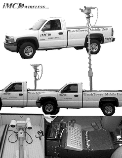 IMC WIRLESS MOBILE WATCHTOWER UNIT trademark