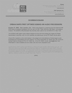 HD AM trademark