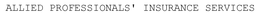 ALLIED PROFESSIONALS' INSURANCE SERVICES trademark