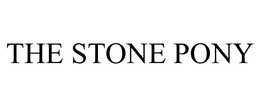 THE STONE PONY trademark