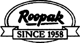 ROOPAK SINCE 1958 trademark