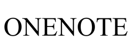 ONENOTE trademark