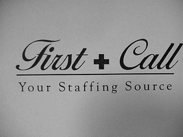 FIRST CALL YOUR STAFFING SOURCE trademark