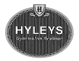 H HYLEYS CEYLON TEA FROM THE PLANTER trademark