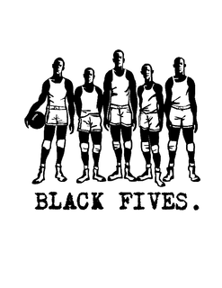 BLACK FIVES. trademark