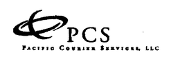 PCS PACIFIC COURIER SERVICES trademark