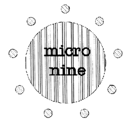 MICRO NINE trademark