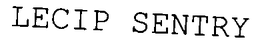 LECIP SENTRY trademark