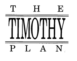 THE TIMOTHY PLAN trademark