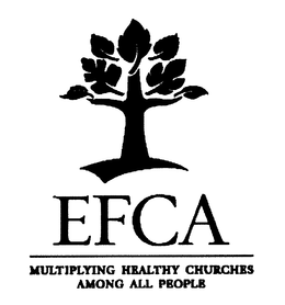 EFCA MULTIPLYING HEALTHY CHURCHES AMONG ALL PEOPLE trademark