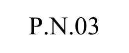 P.N.03 trademark