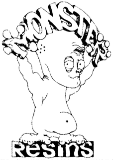 MONSTER RESINS trademark