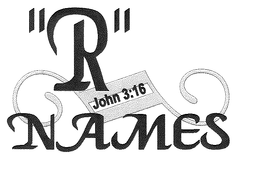 "R" NAMES JOHN 3:16 trademark