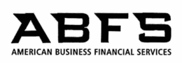 ABFS AMERICAN BUSINESS FINANCIAL SERVICES trademark