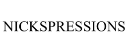 NICKSPRESSIONS trademark