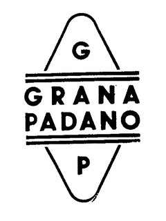 GP GRANA PADANO trademark