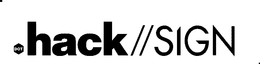 DOT HACK//SIGN trademark