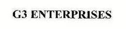 G-3 ENTERPRISES trademark