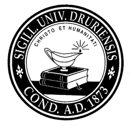 SIGILL. UNIV. DRURIENSIS COND. A.D. 1873 CHRISTO ET HUMANITATI trademark