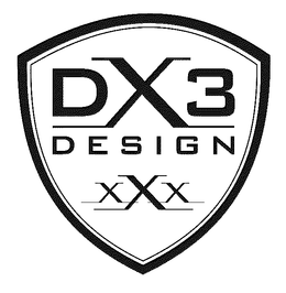 DX3 DESIGN XXX trademark
