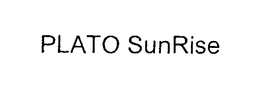 PLATO SUNRISE trademark