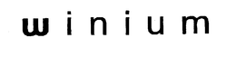 WINIUM trademark