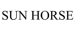 SUN HORSE trademark