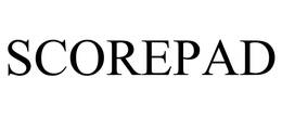 SCOREPAD trademark