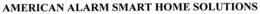AMERICAN ALARM SMART HOME SOLUTIONS trademark