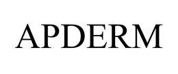 APDERM trademark