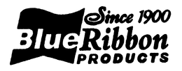 SINCE 1900 BLUE RIBBON PRODUCTS trademark