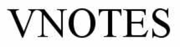 VNOTES trademark